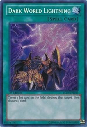 Dark World Lightning [LCJW-EN249] Secret Rare - Trinity Hobby