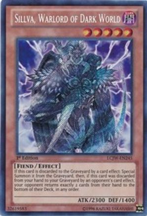 Sillva, Warlord of Dark World [LCJW-EN245] Secret Rare - Trinity Hobby