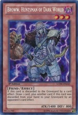 Broww, Huntsman of Dark World [LCJW-EN243] Secret Rare - Trinity Hobby
