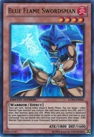 Blue Flame Swordsman [LC04-EN001] Ultra Rare - Trinity Hobby