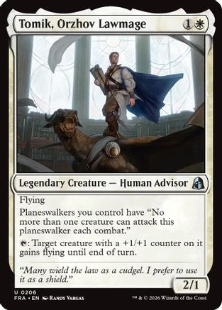 Tomik, Orzhov Lawmage  [Foil]  (FRA-206) - [Reality Fracture]