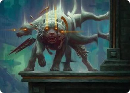 Flickering Hound Art Card (2/54)  (ASFRA-002) - [Art Series: Reality Fracture]