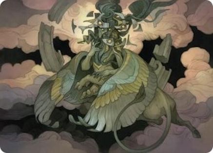 Sphinx of False Conclusions Art Card  (ASFRA-007) - [Art Series: Reality Fracture]