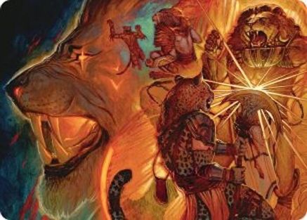 Way of the Warlord Art Card  (ASFRA-033) - [Art Series: Reality Fracture]