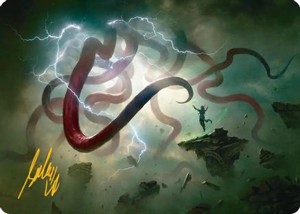 Omnipresence Art Card (Gold-Stamped Signature)  (ASFRA-021) - [Art Series: Reality Fracture]
