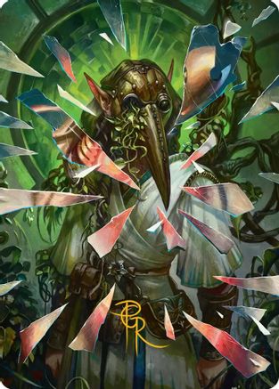 Simulacrum Shaper Art Card (Gold-Stamped Signature)  (ASFRA-038) - [Art Series: Reality Fracture]