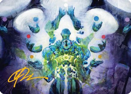 Avatar of Burgeoning Echoes Art Card (Gold-Stamped Signature)  (ASFRA-024) - [Art Series: Reality Fracture]