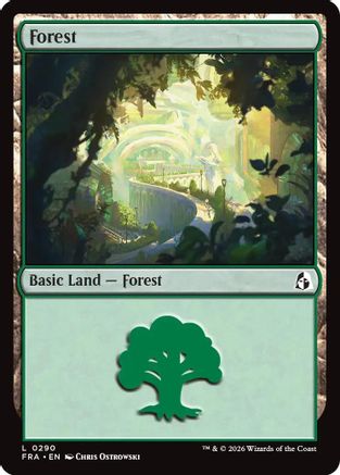 Forest (0290)  [Foil]  (FRA-290) - [Reality Fracture]