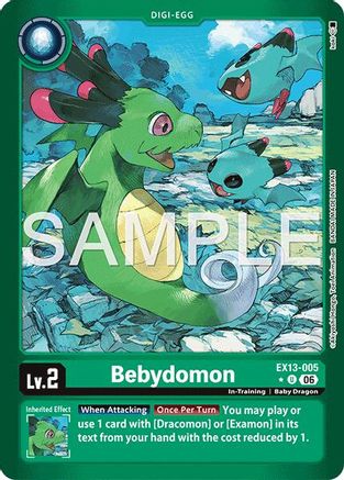 Bebydomon (Limited Foil) (EX13-005) - [Chivalrous XIII] Foil