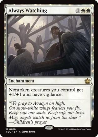 Always Watching  (FDC-010) - [Commander: Foundations]