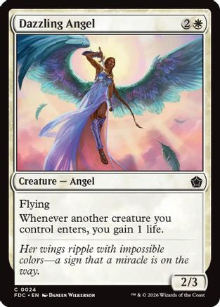 Dazzling Angel  (FDC-024) - [Commander: Foundations]