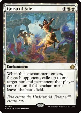 Grasp of Fate  (FDC-032) - [Commander: Foundations]