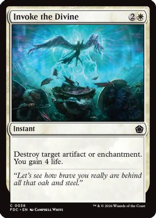 Invoke the Divine  (FDC-036) - [Commander: Foundations]