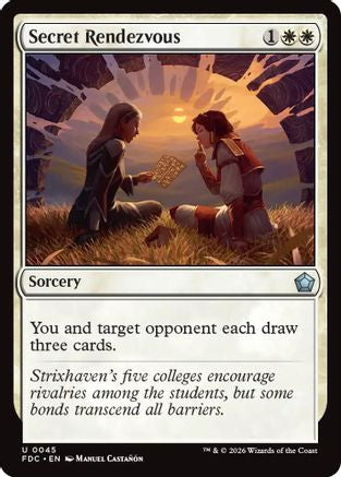 Secret Rendezvous  (FDC-045) - [Commander: Foundations]