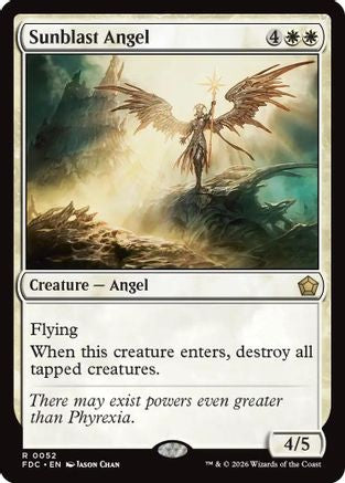 Sunblast Angel  (FDC-052) - [Commander: Foundations]