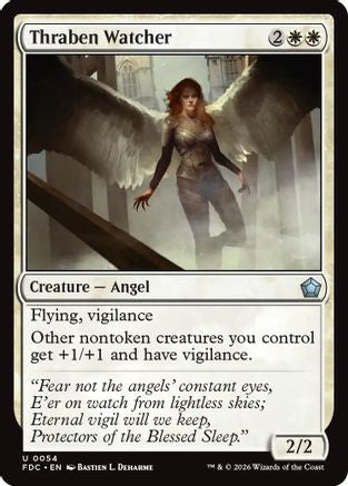 Thraben Watcher  (FDC-054) - [Commander: Foundations]