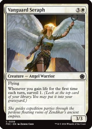 Vanguard Seraph  (FDC-056) - [Commander: Foundations]