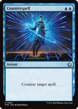 Counterspell  (FDC-061) - [Commander: Foundations]