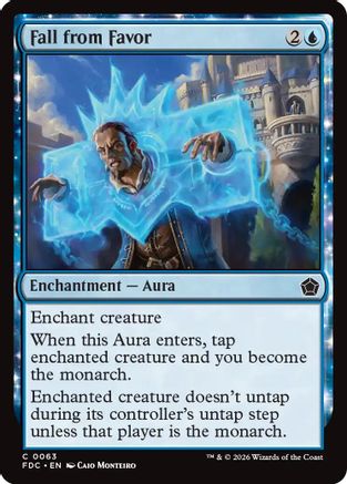 Fall from Favor  (FDC-063) - [Commander: Foundations]