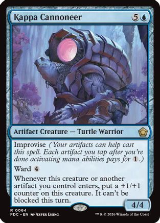 Kappa Cannoneer  (FDC-064) - [Commander: Foundations]
