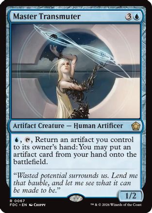 Master Transmuter  (FDC-067) - [Commander: Foundations]