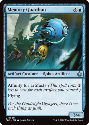 Memory Guardian  (FDC-068) - [Commander: Foundations]