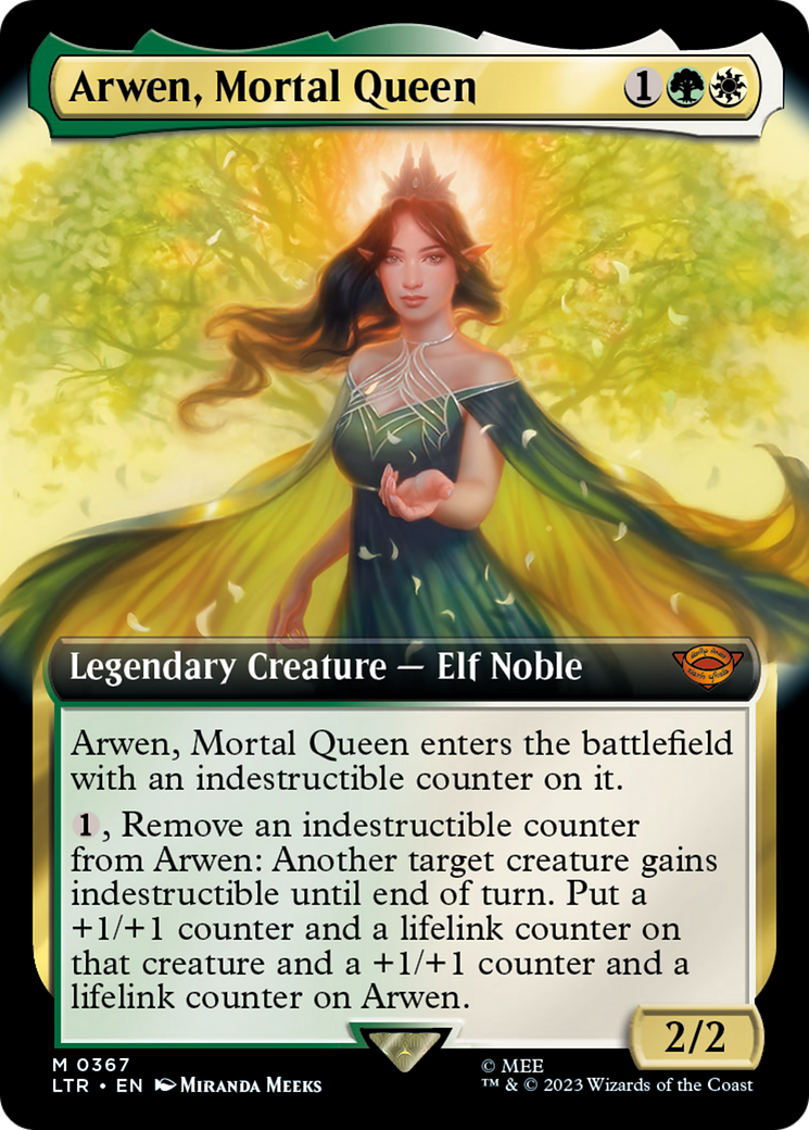 Arwen, Mortal Queen (Extended Art) [The Lord of the Rings: Tales of Middle-Earth] - Trinity Hobby