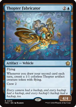 Thopter Fabricator  (FDC-078) - [Commander: Foundations]