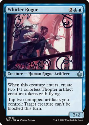 Whirler Rogue  (FDC-083) - [Commander: Foundations]