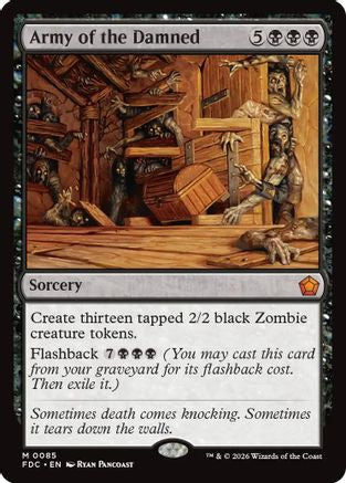 Army of the Damned  (FDC-085) - [Commander: Foundations]