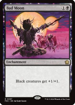 Bad Moon  (FDC-087) - [Commander: Foundations]