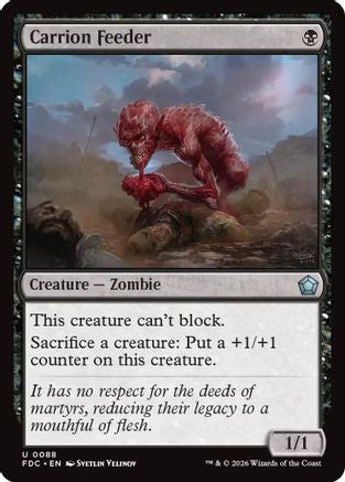 Carrion Feeder  (FDC-088) - [Commander: Foundations]