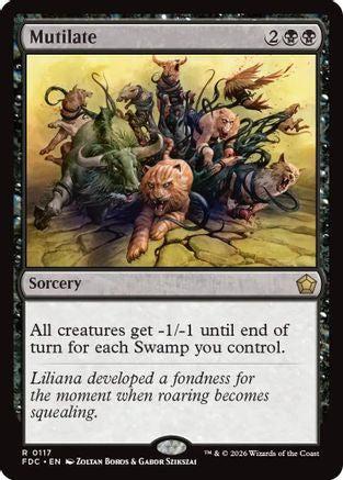 Mutilate  (FDC-117) - [Commander: Foundations]