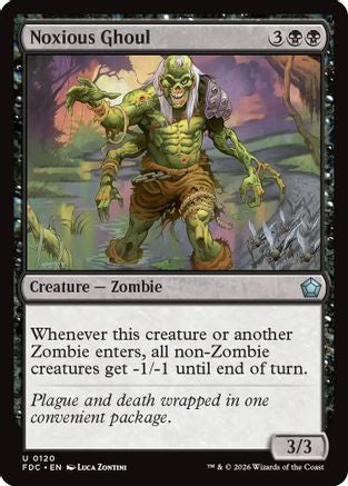 Noxious Ghoul  (FDC-120) - [Commander: Foundations]