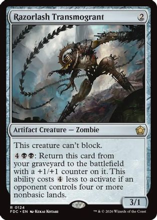 Razorlash Transmogrant  (FDC-124) - [Commander: Foundations]