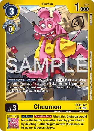 Chuumon (Limited Foil) (EX13-027) - [Chivalrous XIII] Foil