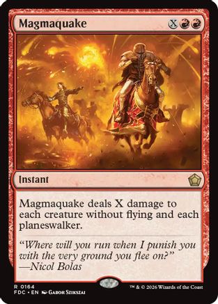 Magmaquake  (FDC-164) - [Commander: Foundations]