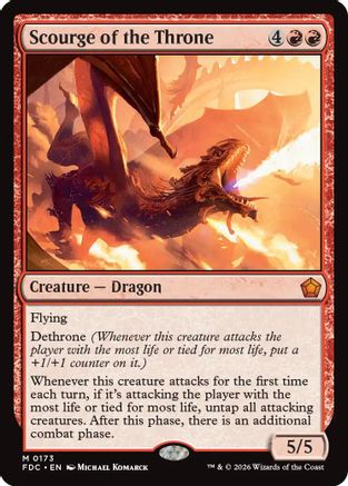 Scourge of the Throne  (FDC-173) - [Commander: Foundations]