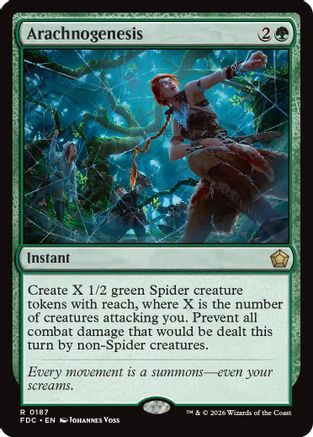 Arachnogenesis  (FDC-187) - [Commander: Foundations]
