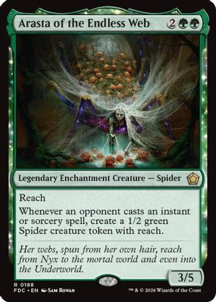 Arasta of the Endless Web  (FDC-188) - [Commander: Foundations]