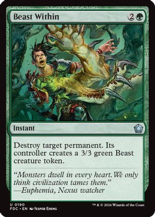 Beast Within  (FDC-190) - [Commander: Foundations]