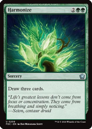 Harmonize  (FDC-209) - [Commander: Foundations]