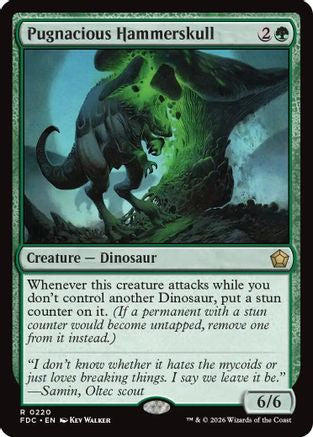 Pugnacious Hammerskull  (FDC-220) - [Commander: Foundations]