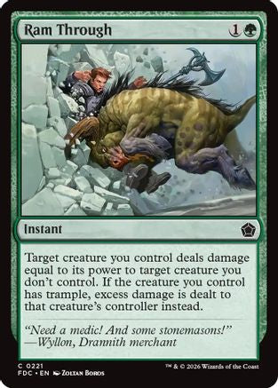 Ram Through  (FDC-221) - [Commander: Foundations]