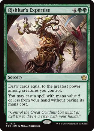 Rishkar's Expertise  (FDC-226) - [Commander: Foundations]