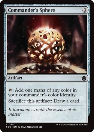 Commander's Sphere  (FDC-250) - [Commander: Foundations]