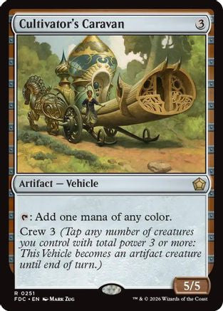 Cultivator's Caravan  (FDC-251) - [Commander: Foundations]