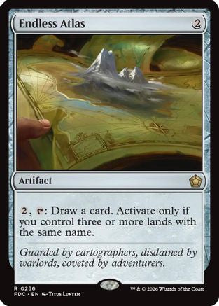 Endless Atlas  (FDC-256) - [Commander: Foundations]