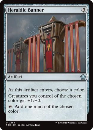 Heraldic Banner  (FDC-263) - [Commander: Foundations]