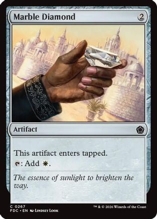 Marble Diamond  (FDC-267) - [Commander: Foundations]